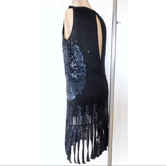 Kate Moss TopShop sequin flapper dress. Firm price - Picture 6 of 8